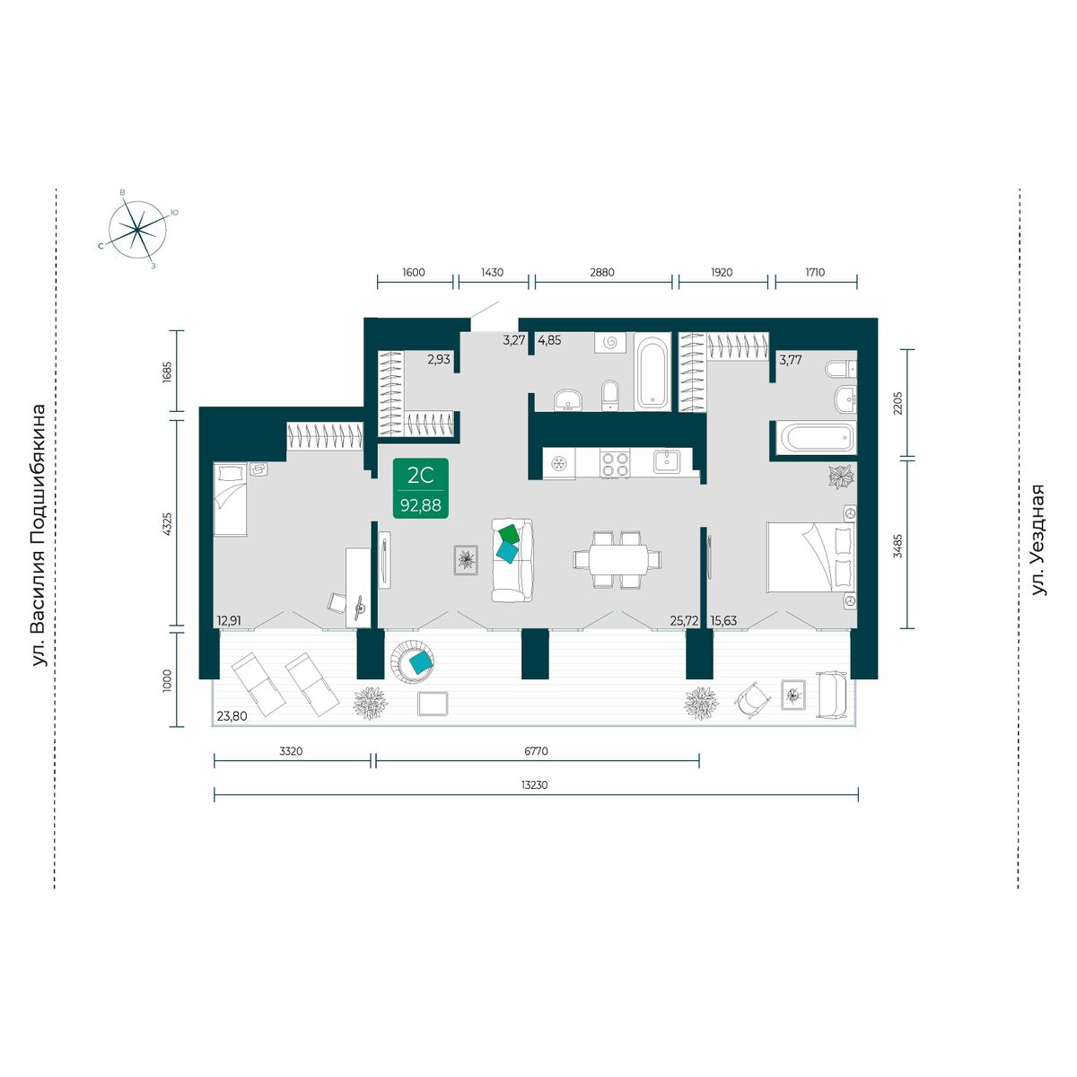 Уездные кварталы