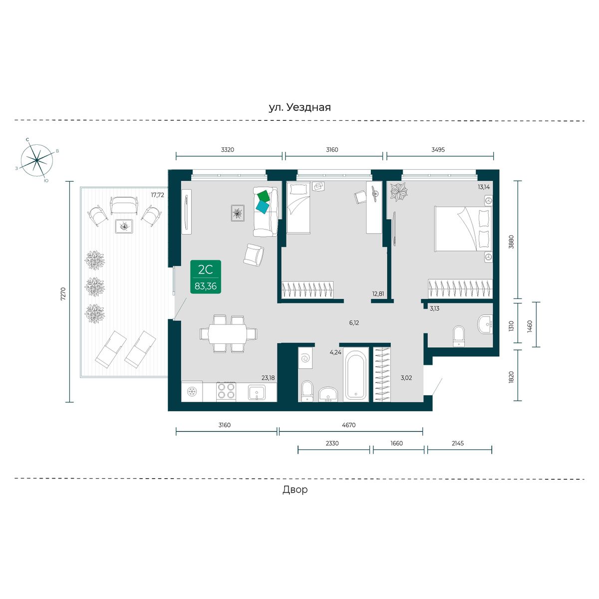 Уездные кварталы