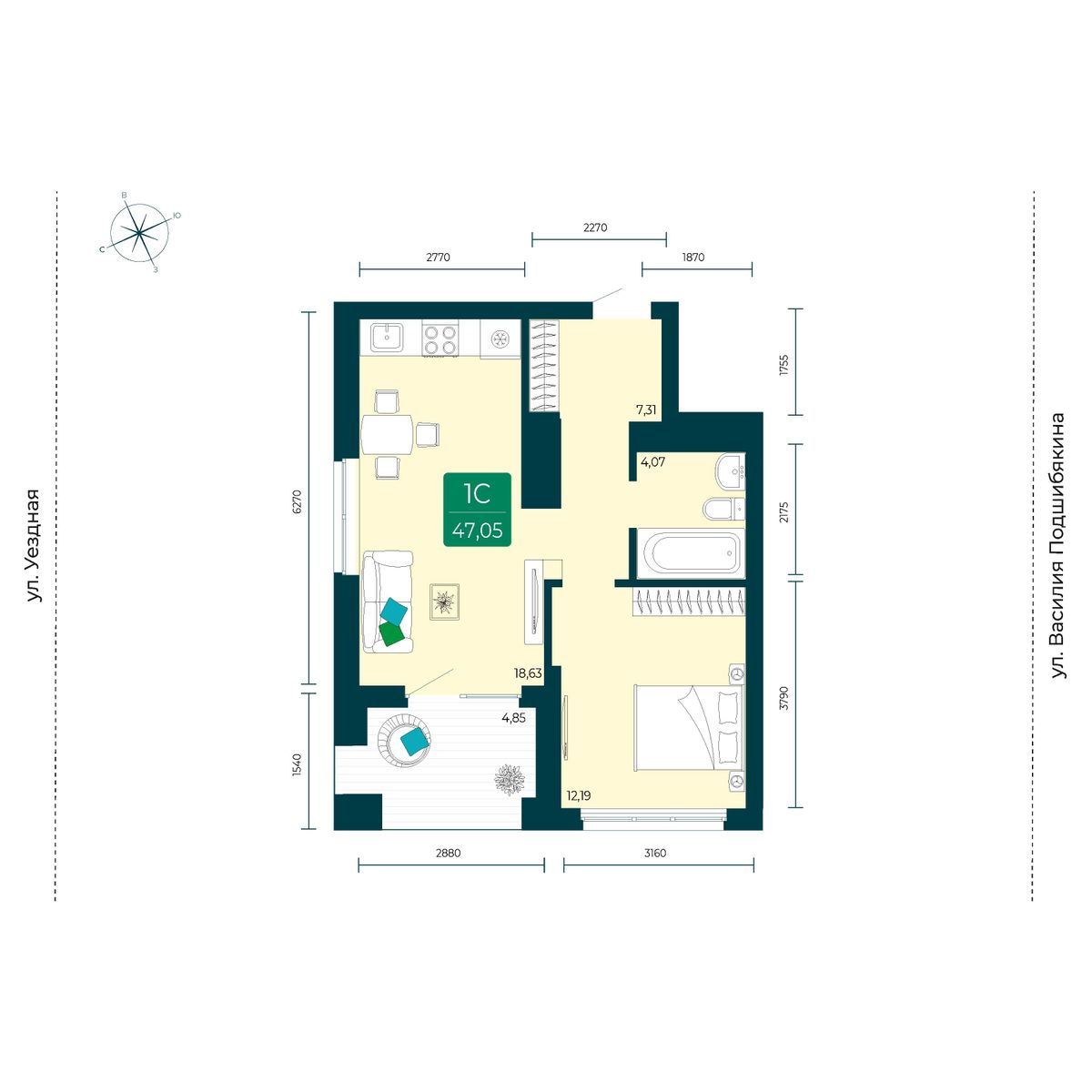 Уездные кварталы