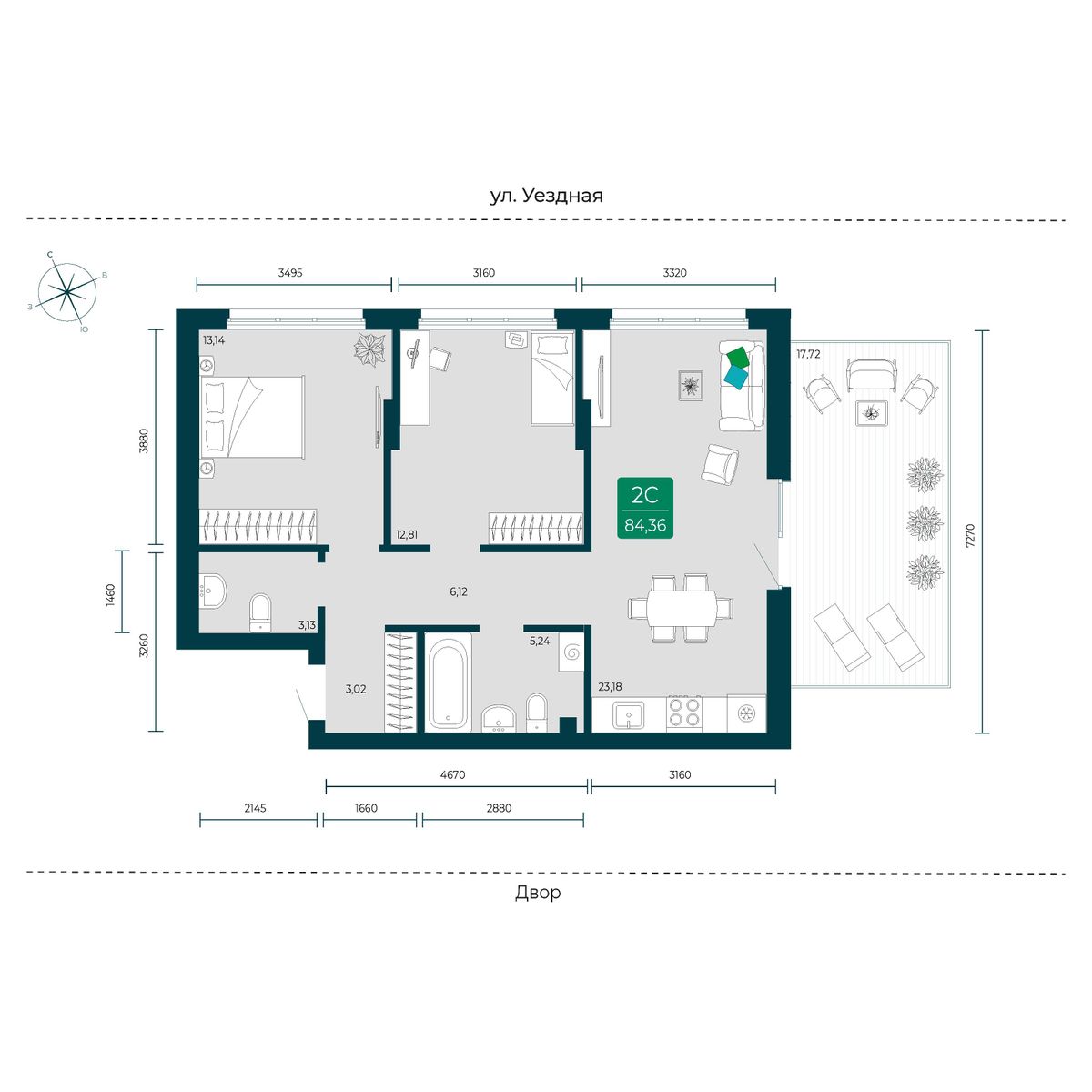 Уездные кварталы