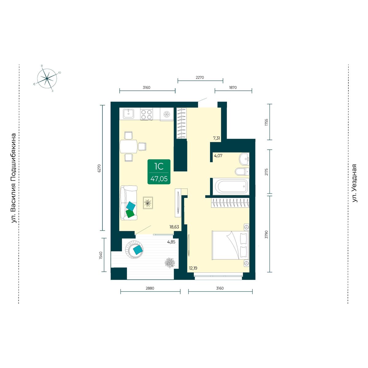 Уездные кварталы