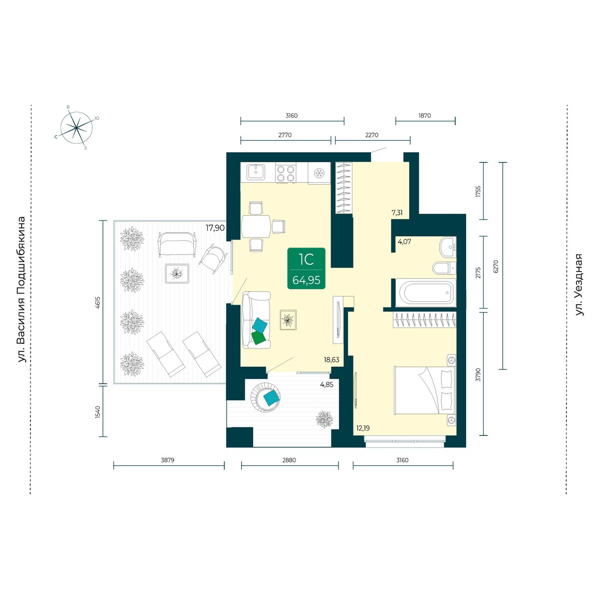 Уездные кварталы