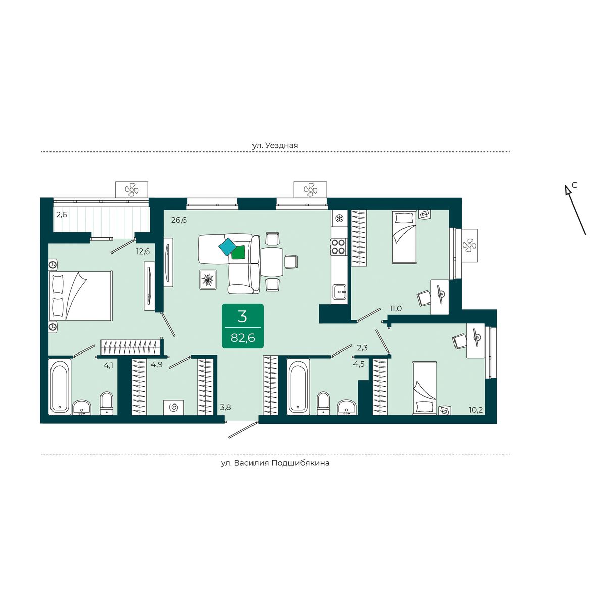 Уездные кварталы