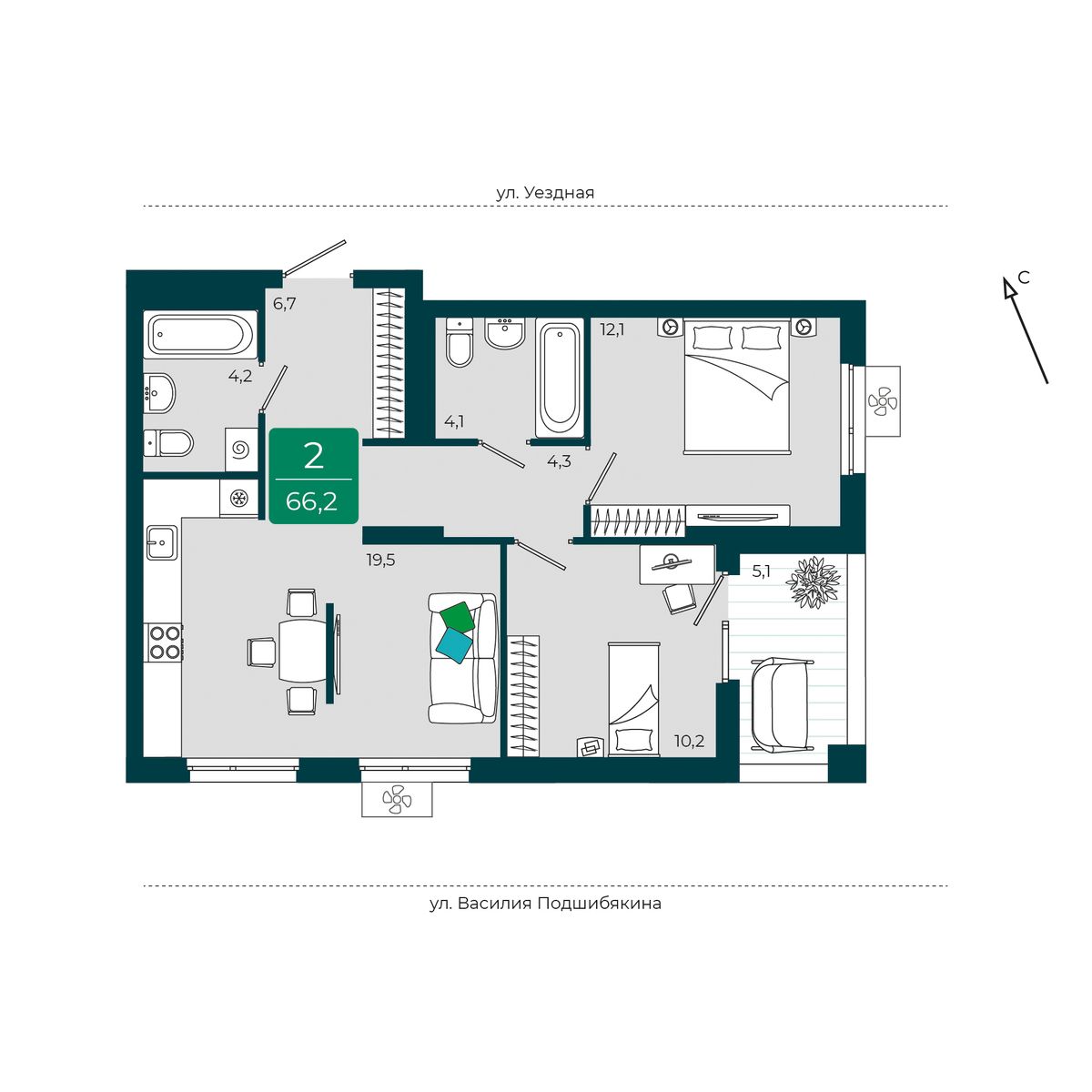 Уездные кварталы