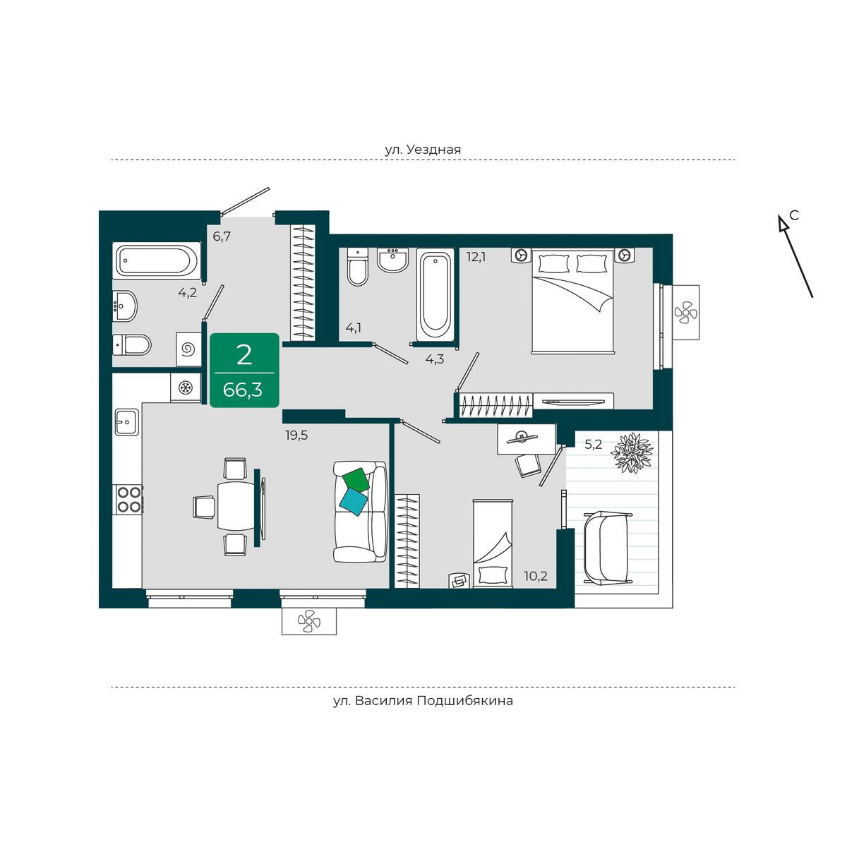 Уездные кварталы