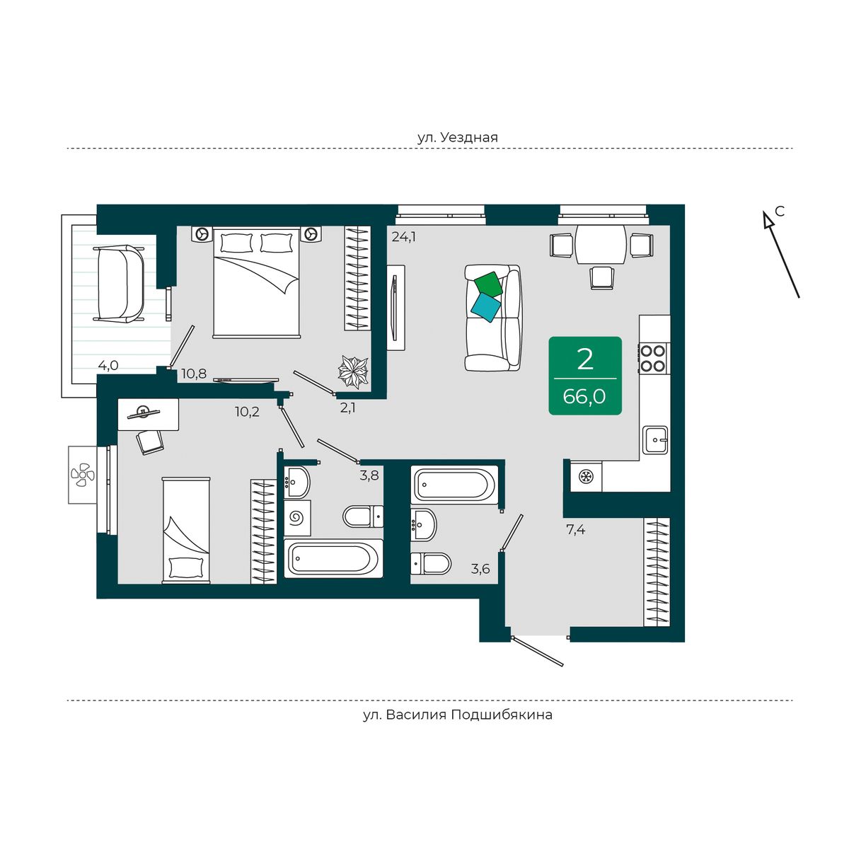 Уездные кварталы