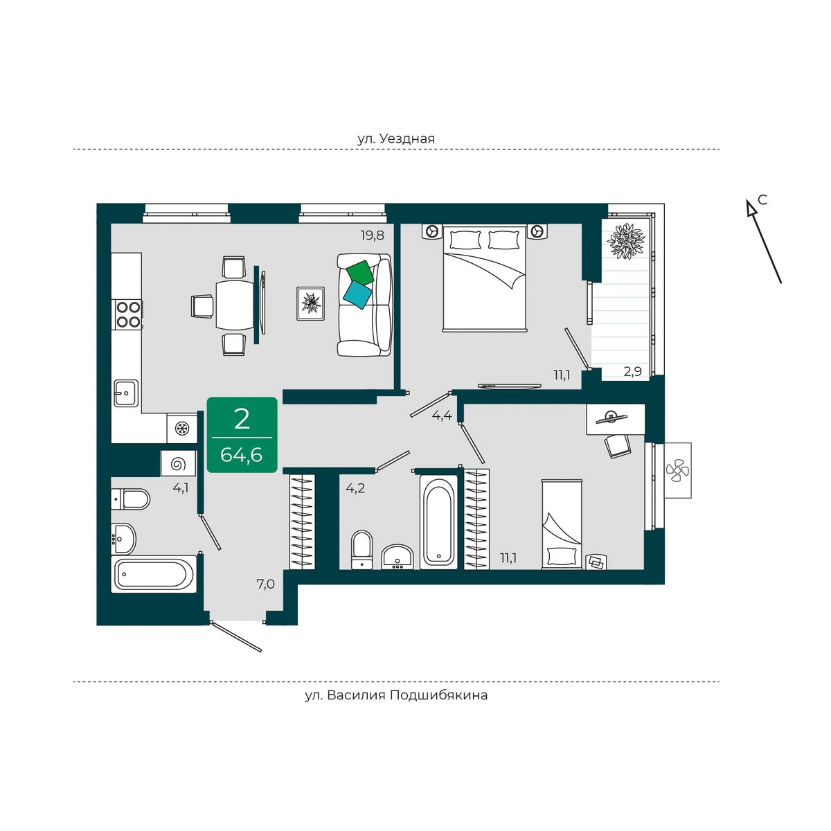 Уездные кварталы