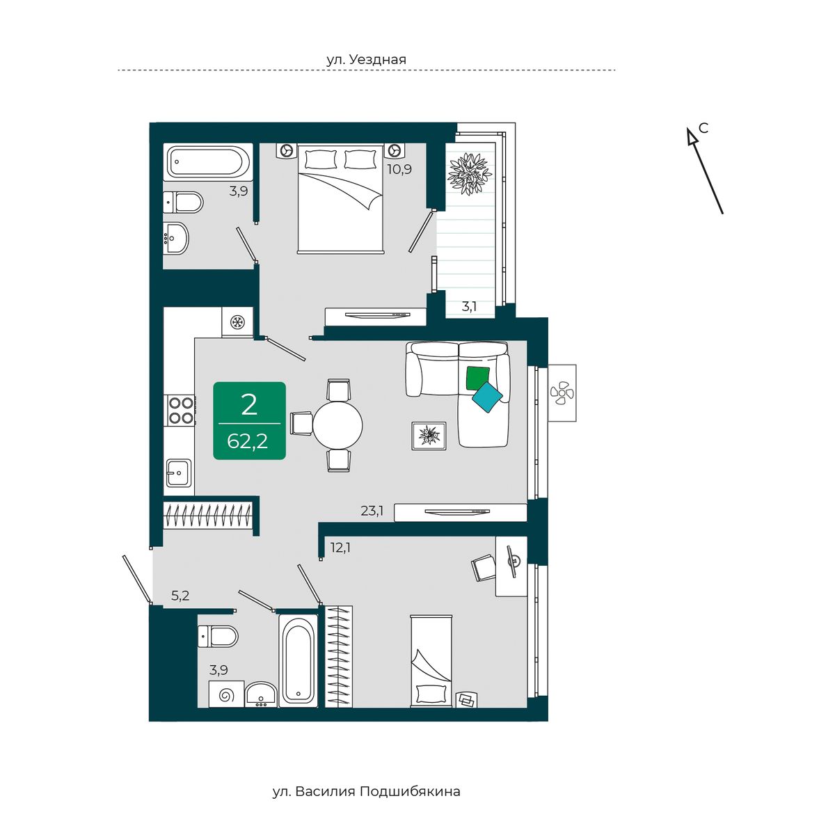 Уездные кварталы