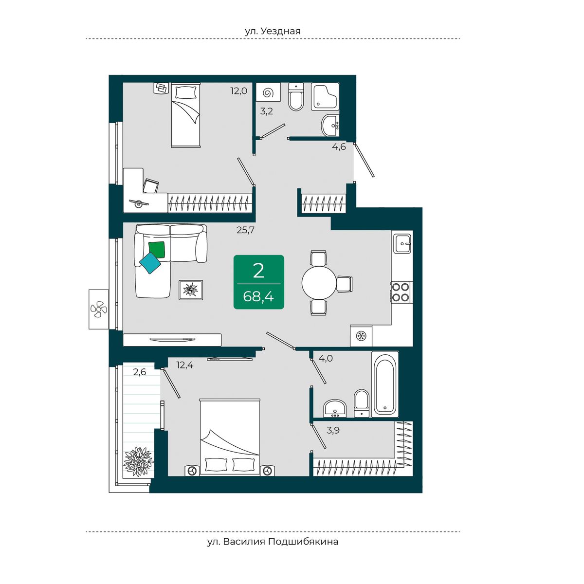 Уездные кварталы