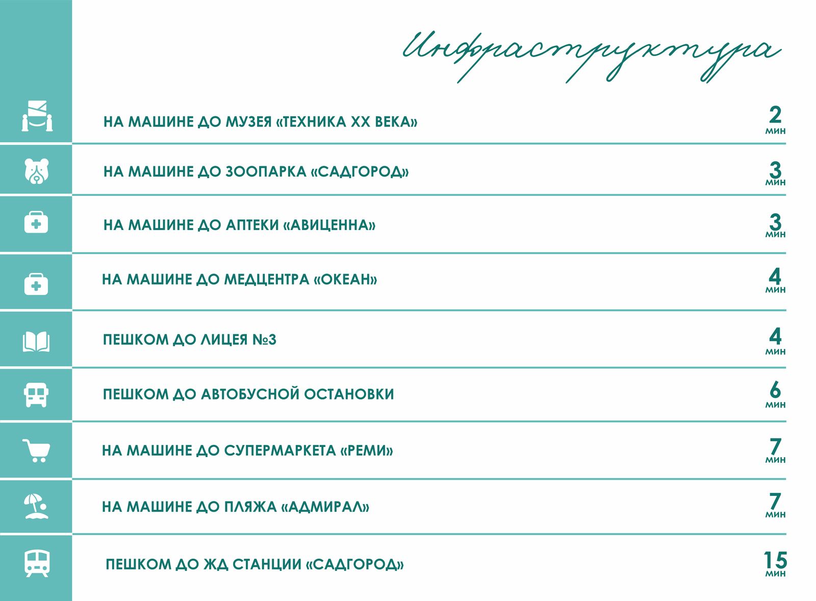 3-комнатная, 51.04 м², № 20 в Курортный 1 (Suncity)