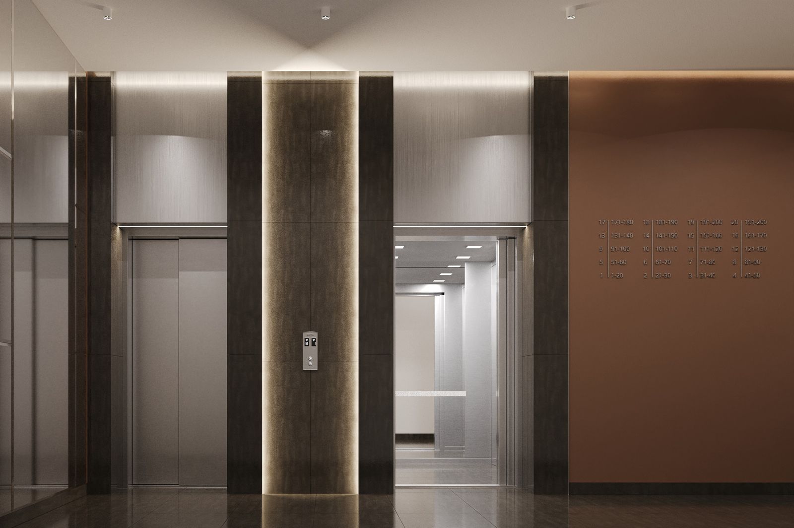 3-комнатная, 76.15 м², № 70 в Беринг