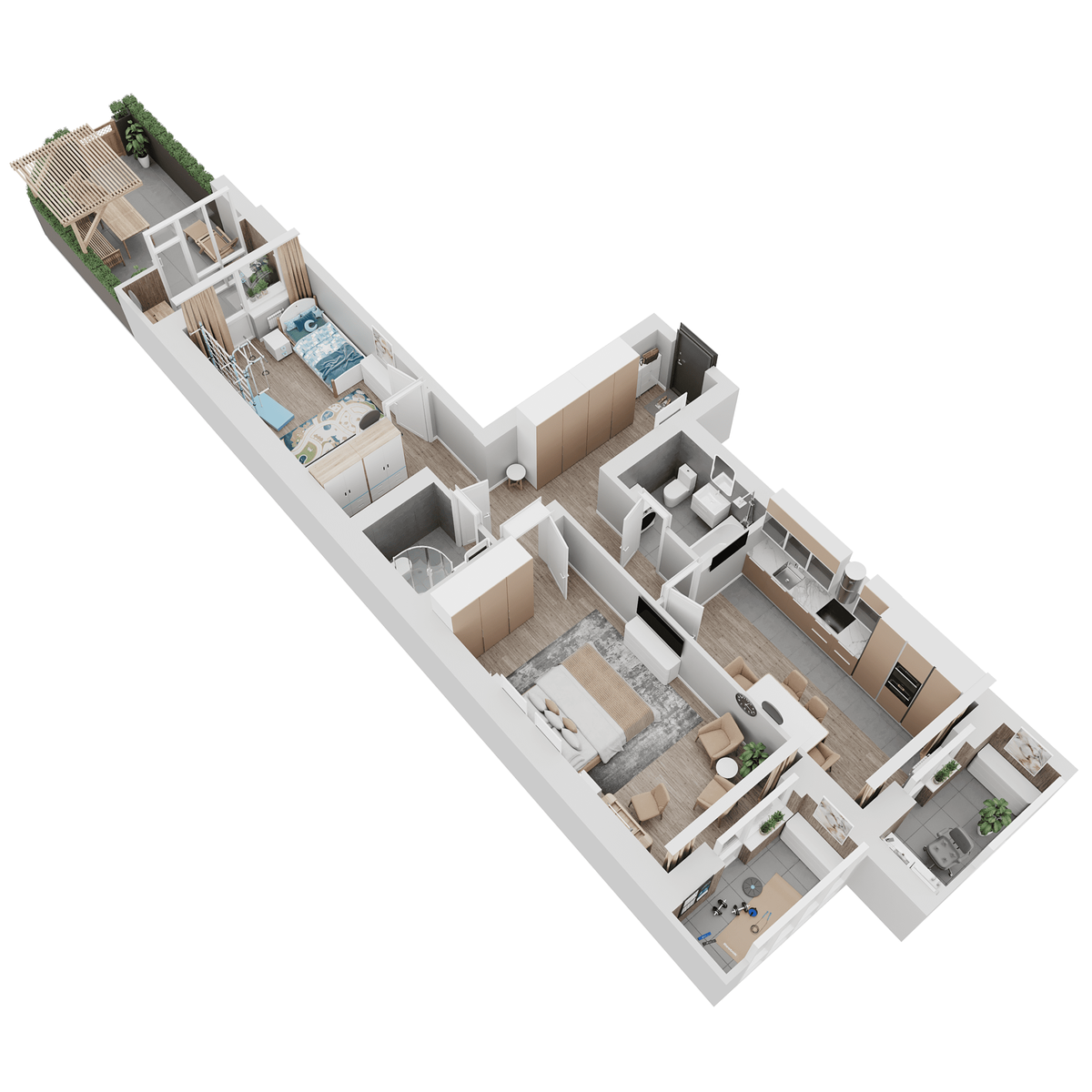 Планировка 2-комн. 3