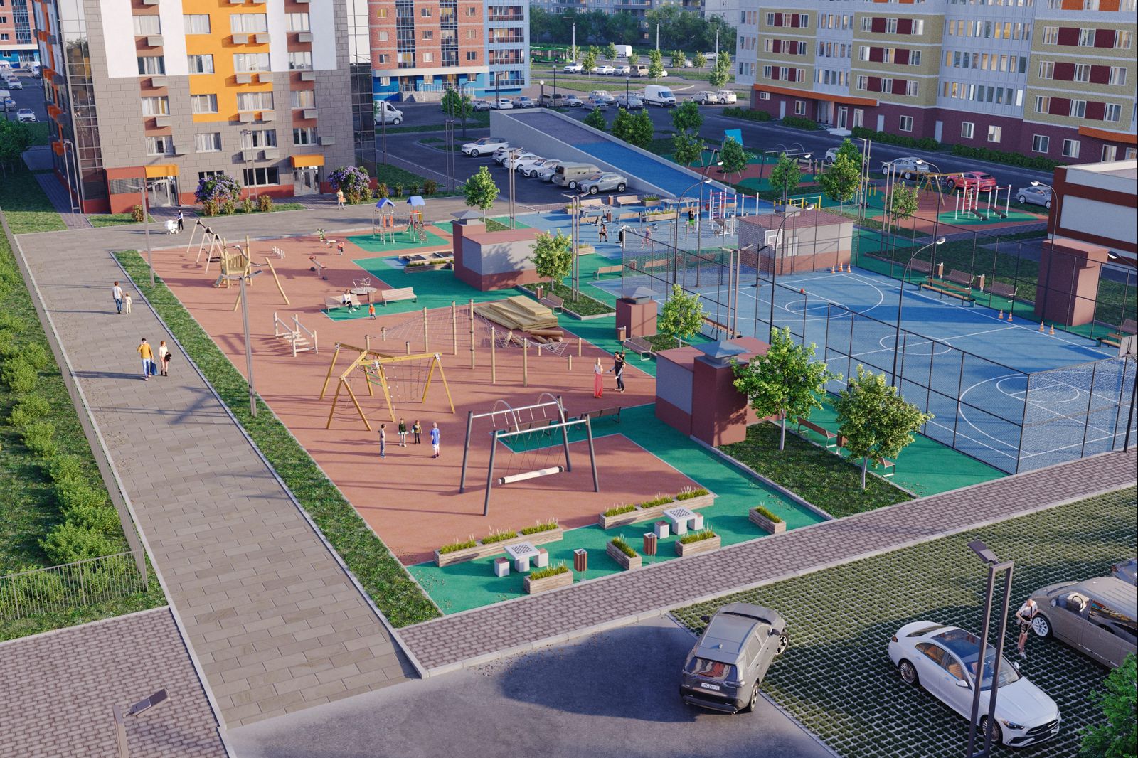 Планировка 3-комн. 7