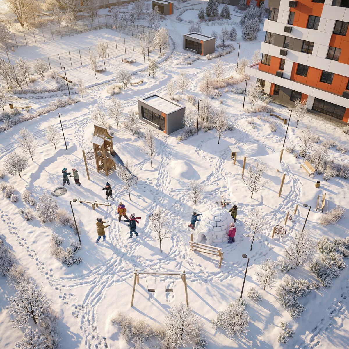 Планировка Студия 4