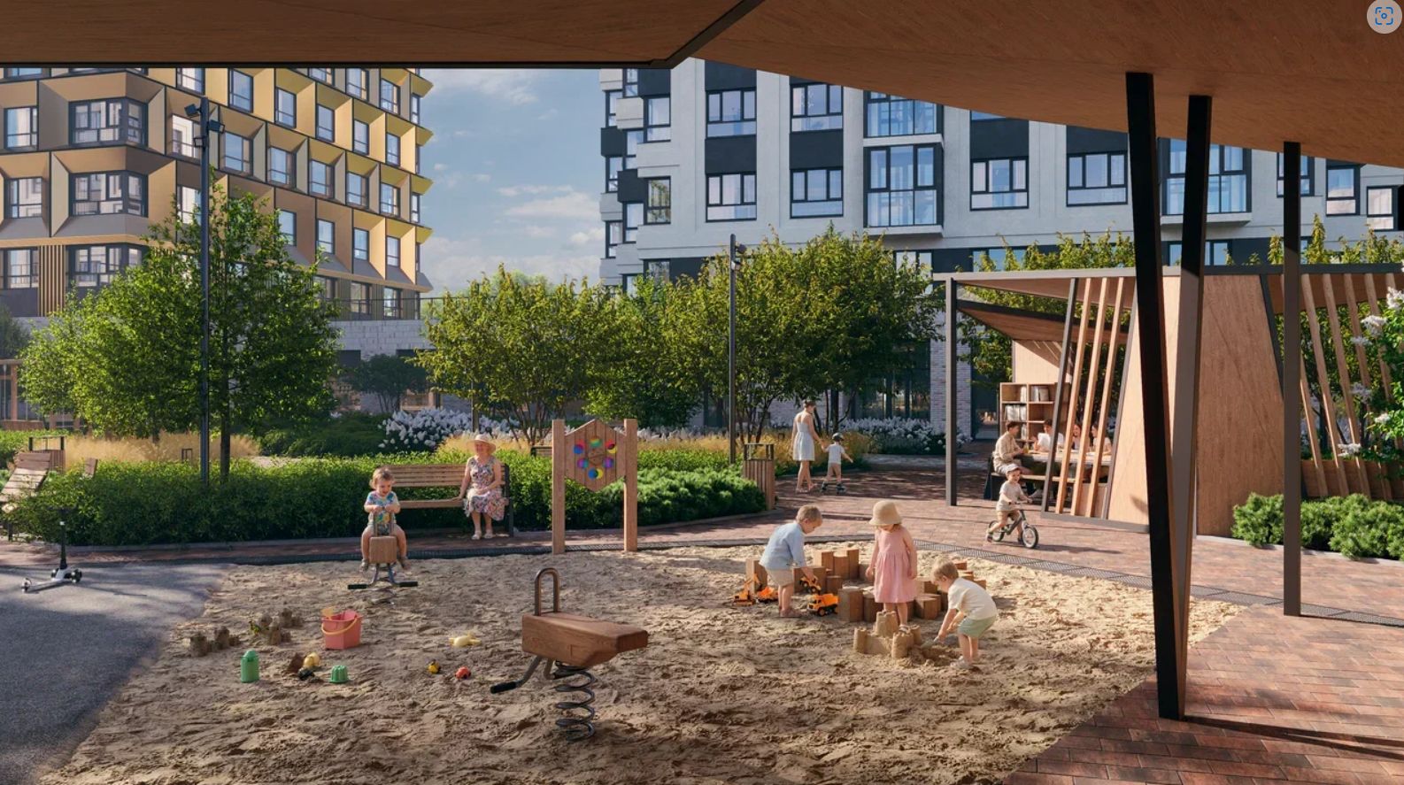 1-комнатная, 37.5 м², № 359 в Citatum (Цитатум)