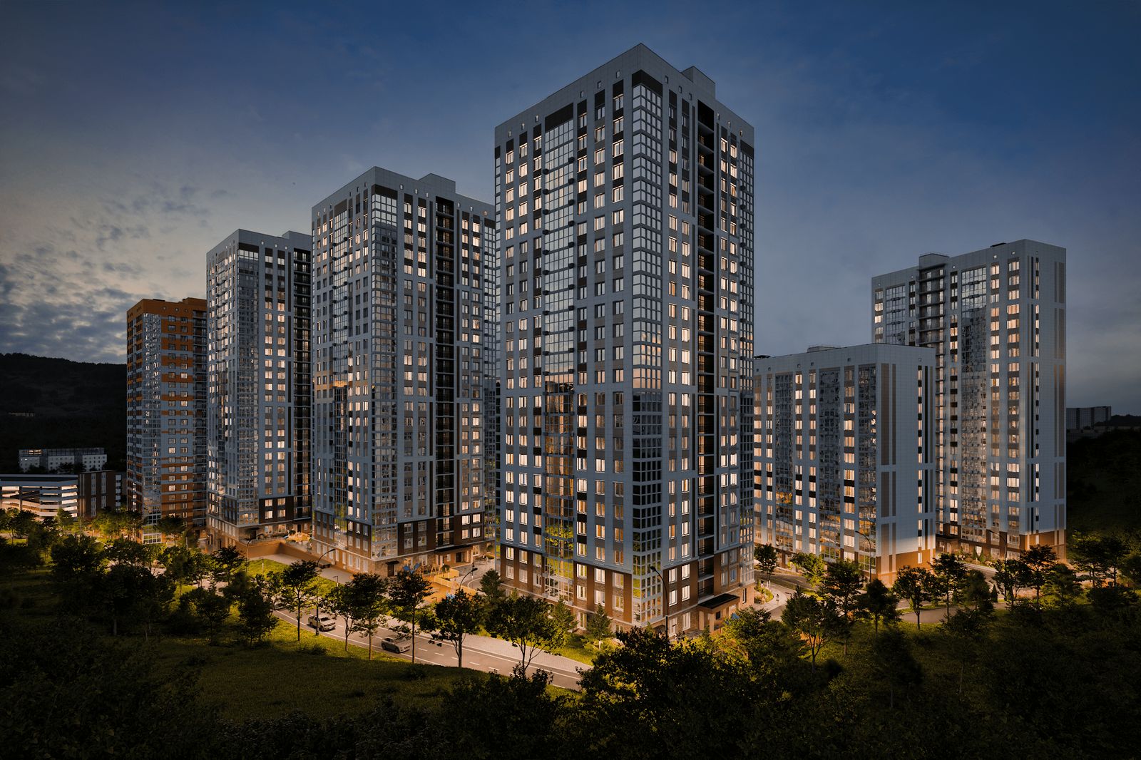 1-комнатная, 37.3 м², № 30 в Меридианы Улисса
