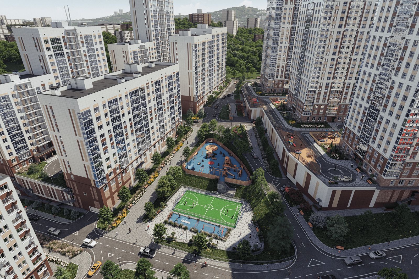 1-комнатная, 37.3 м², № 30 в Меридианы Улисса