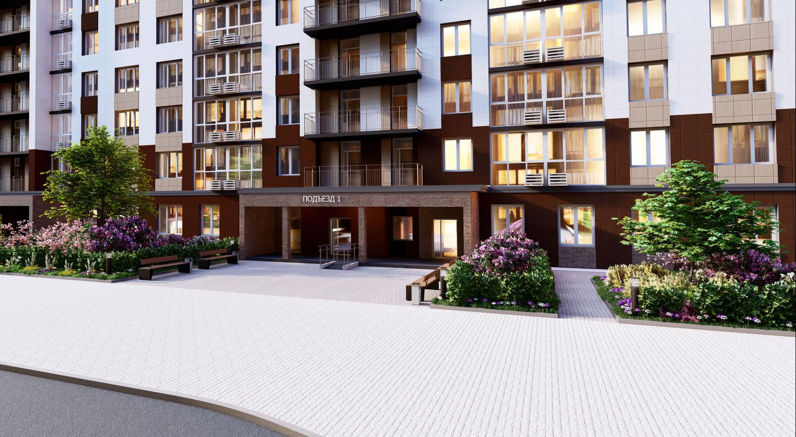 1-комнатная, 47.43 м², № 4 в Меридианы Улисса