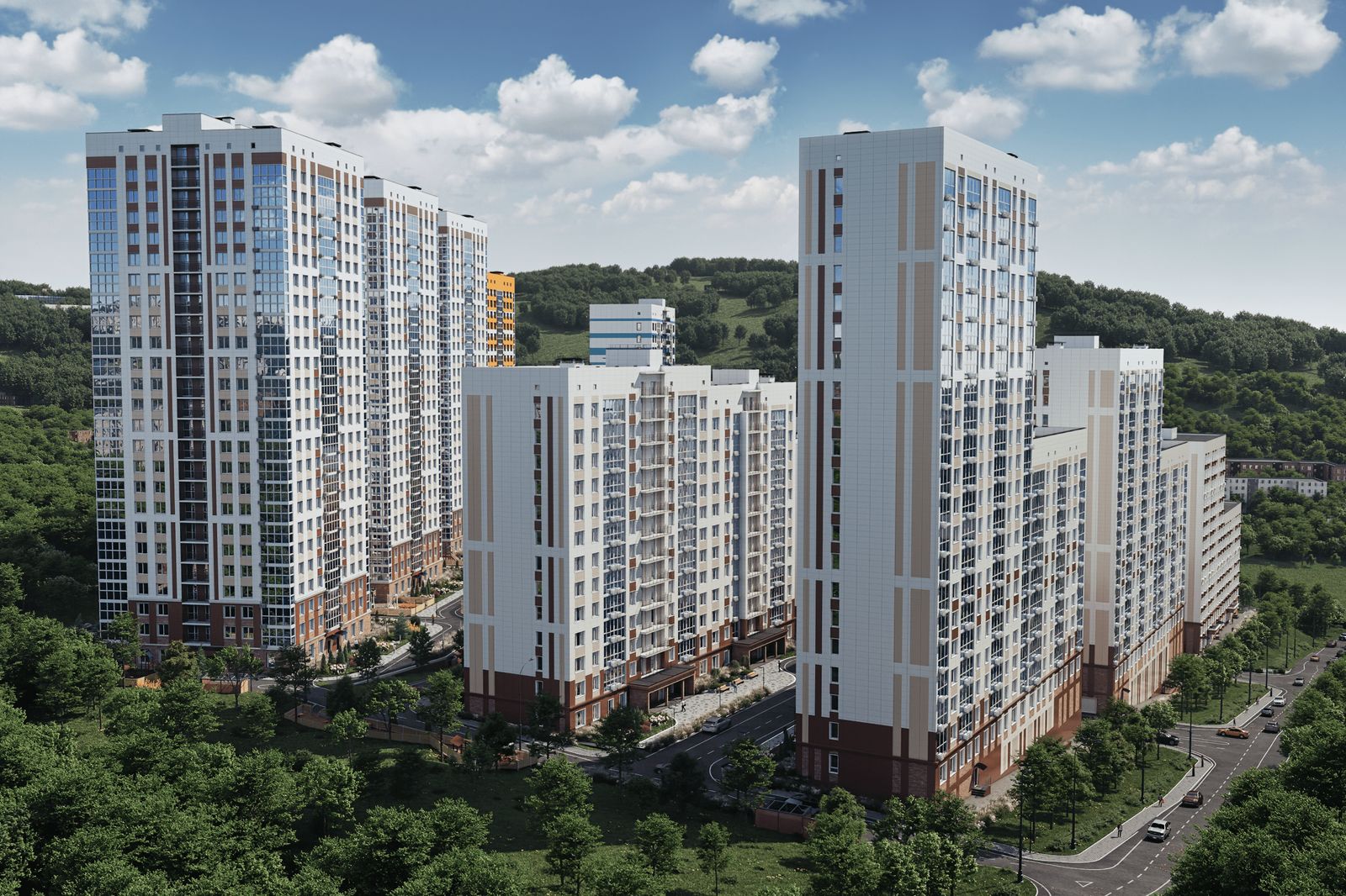 1-комнатная, 47.43 м², № 4 в Меридианы Улисса