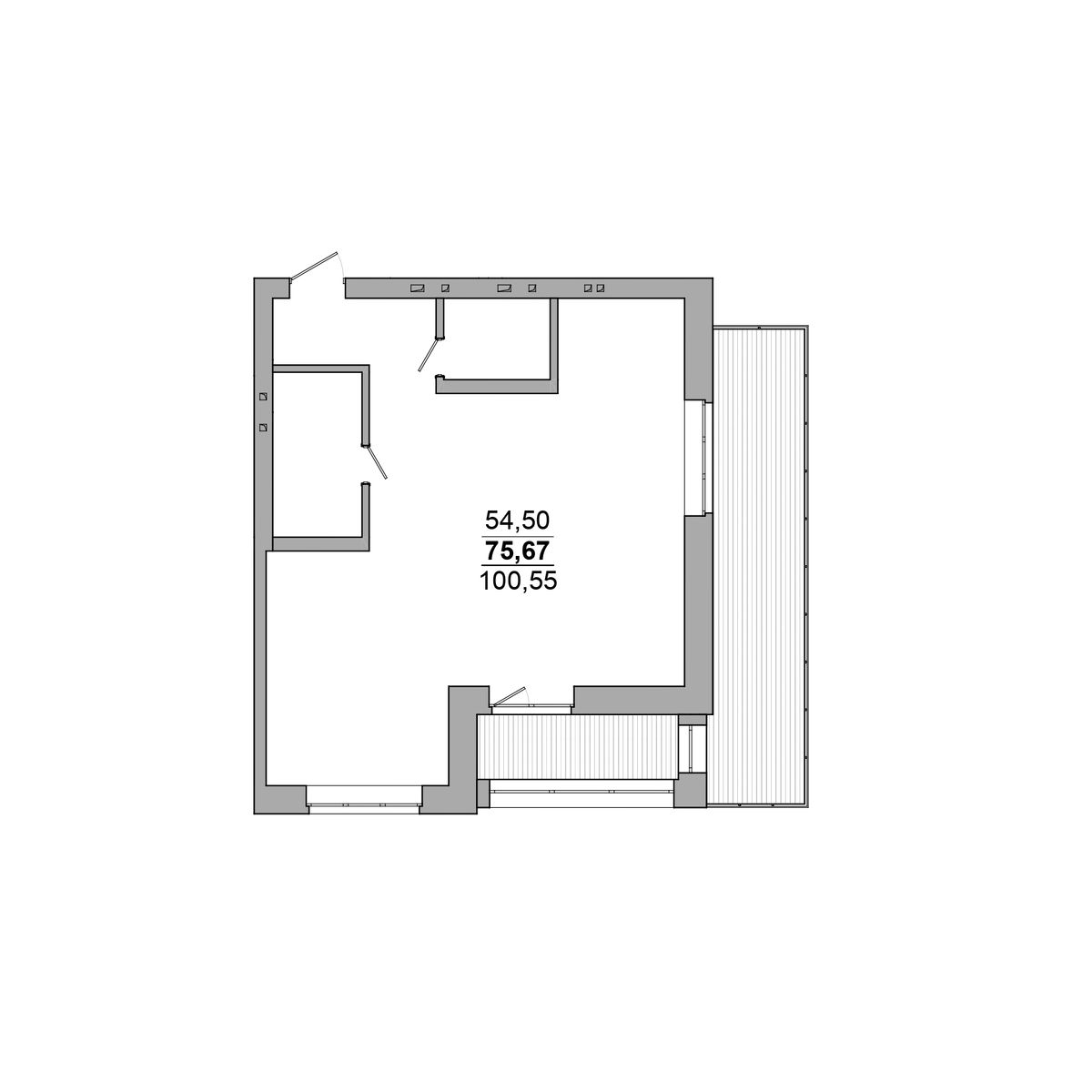 Планировка 2-комн.