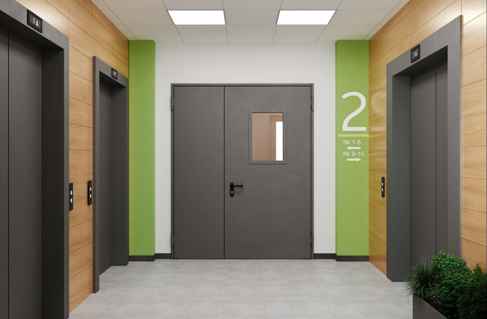 Планировка Студия 18