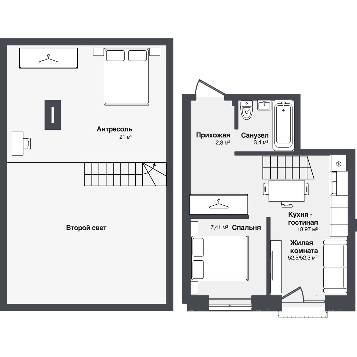 Планировка 3-комн.