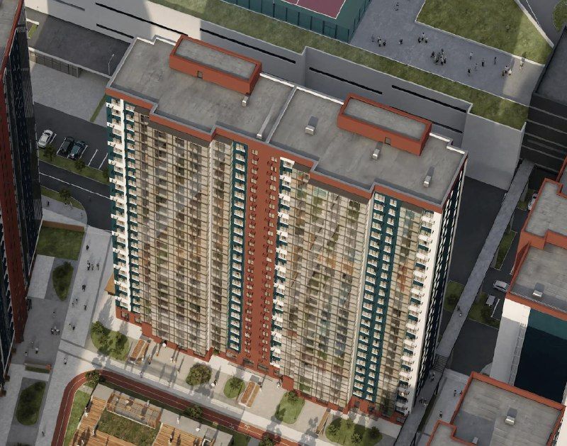 Студия, 31.78 м², № 18 в Зеленый бульвар-2