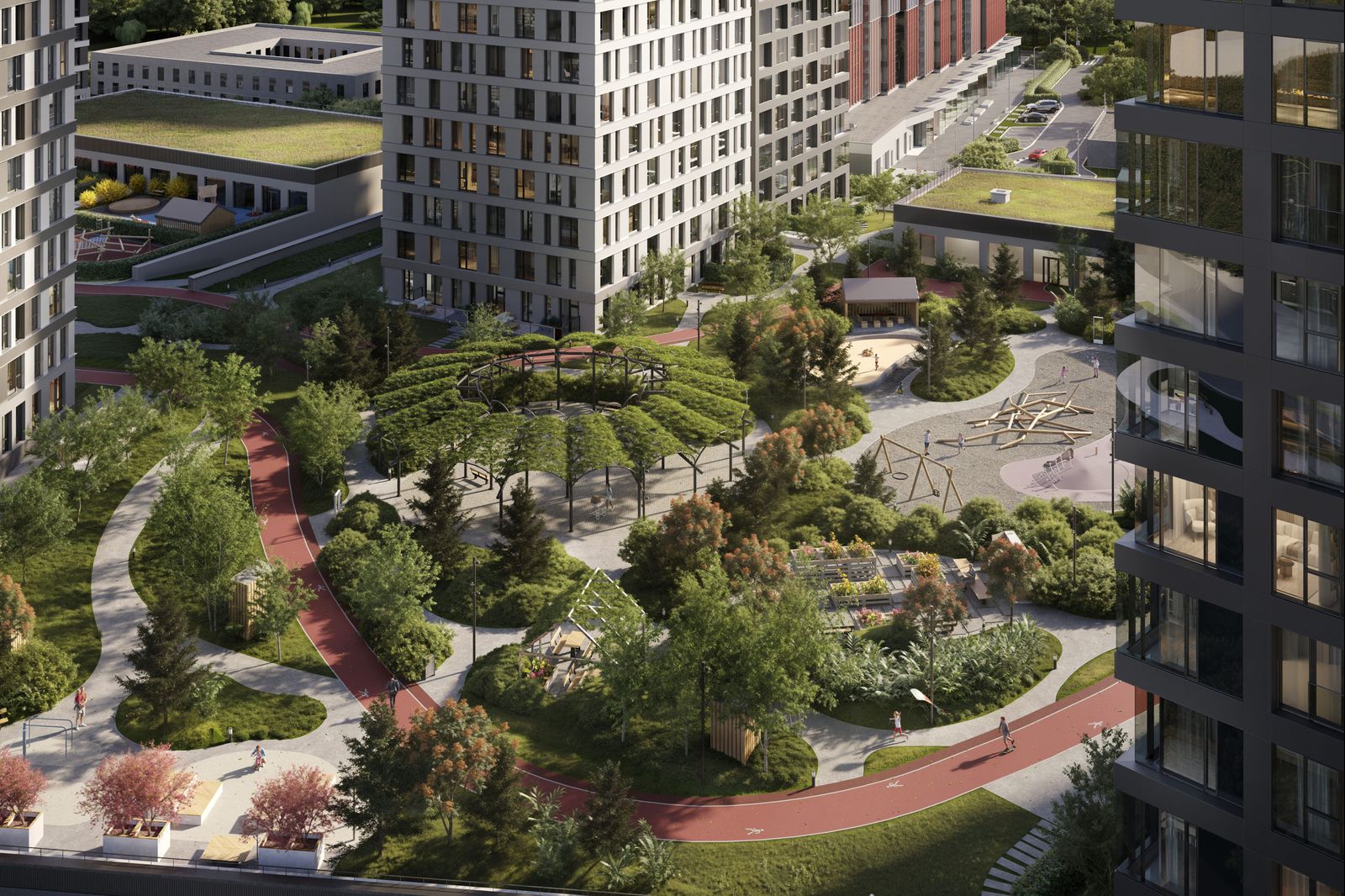 1-комнатная, 99.06 м², № 203 в Stark (Старк)