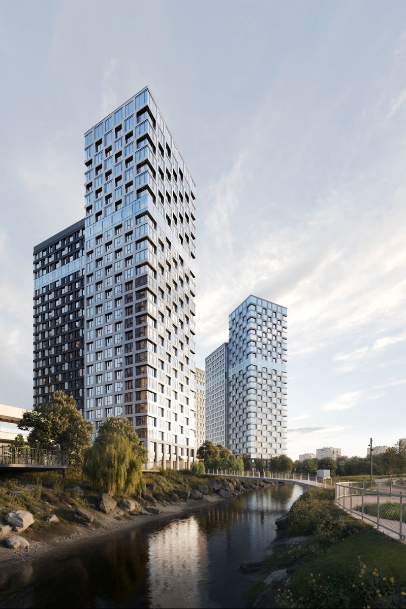 1-комнатная, 99.06 м², № 203 в Stark (Старк)