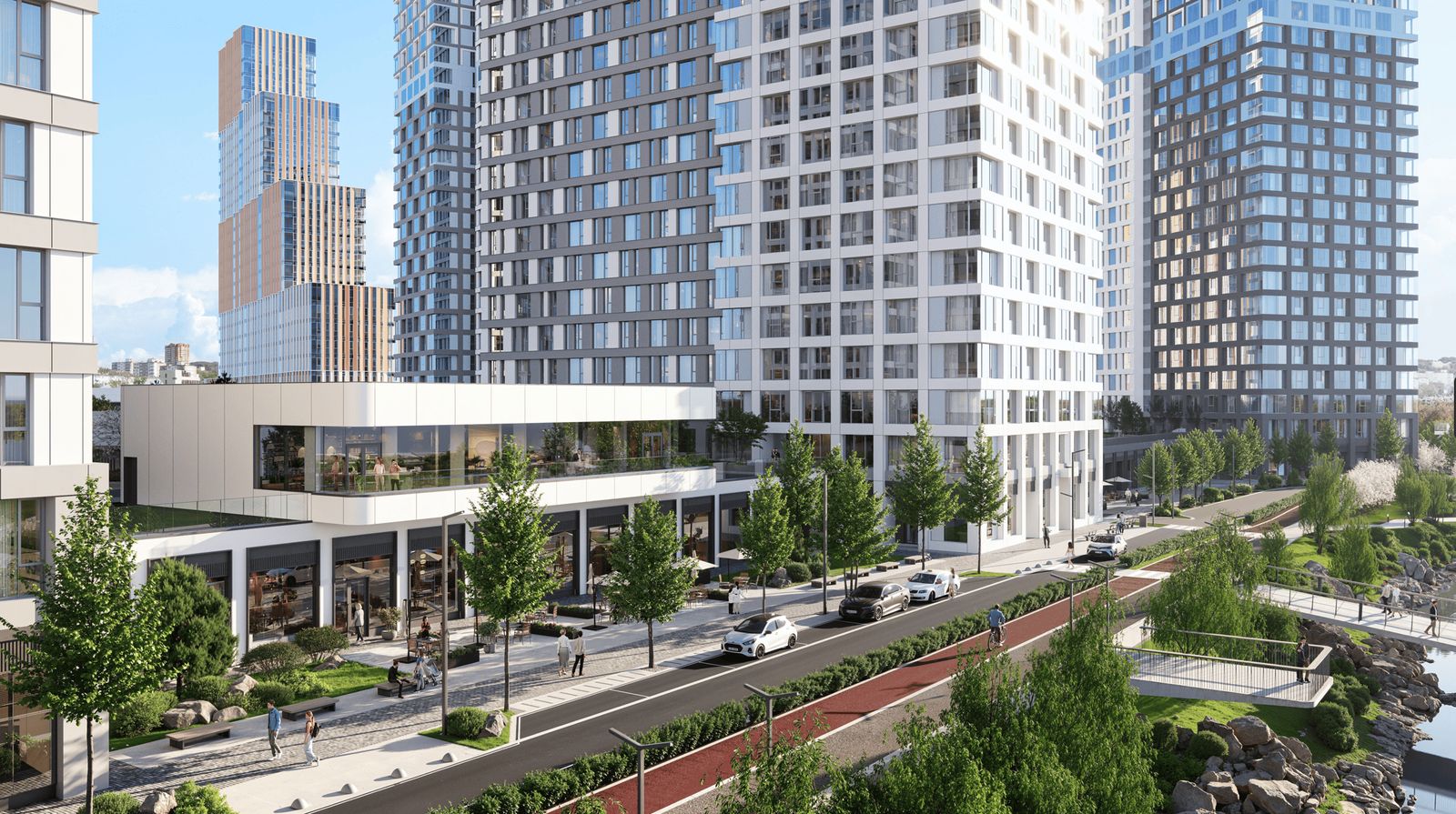 1-комнатная, 99.06 м², № 203 в Stark (Старк)