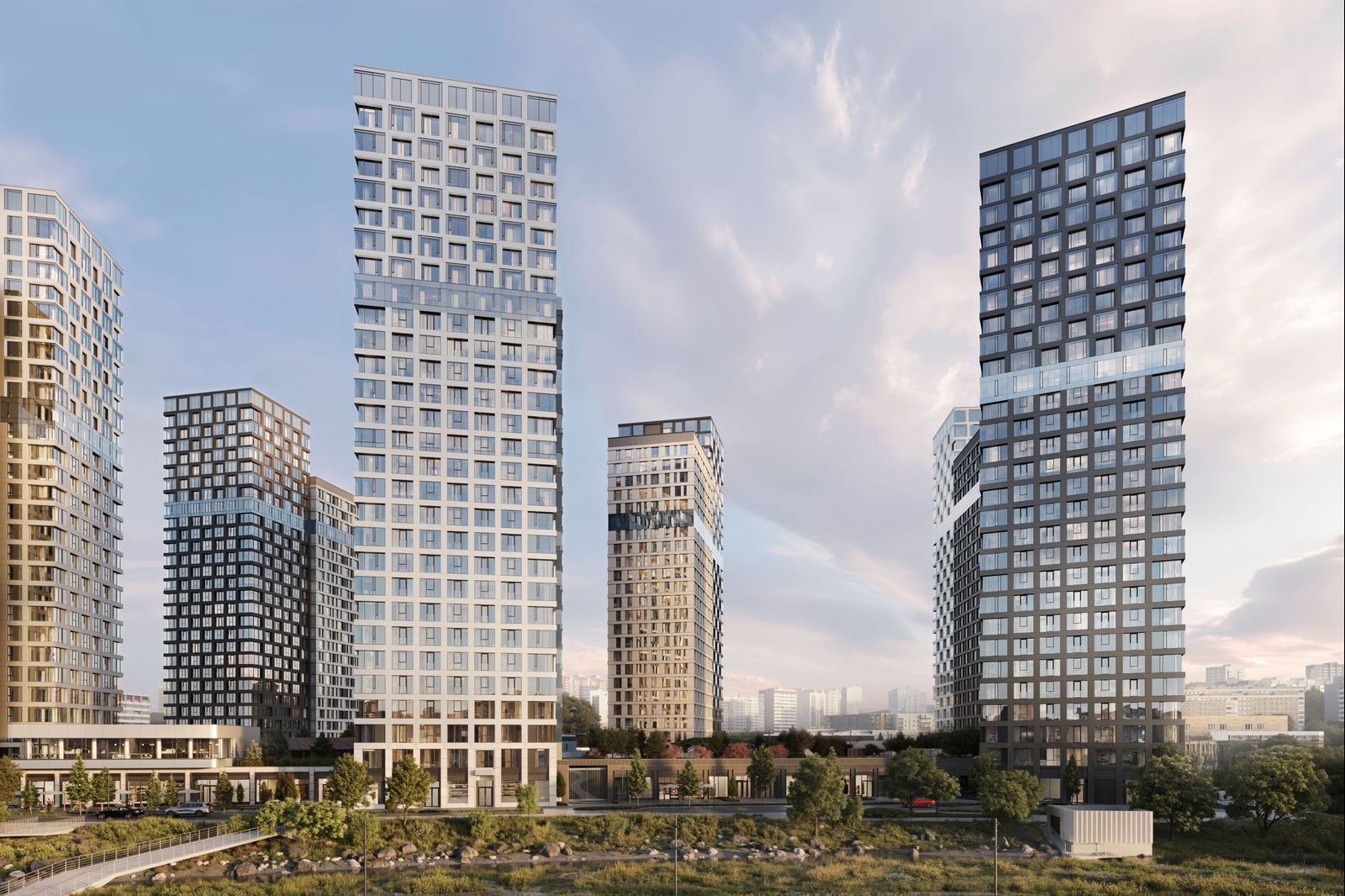 1-комнатная, 99.06 м², № 203 в Stark (Старк)