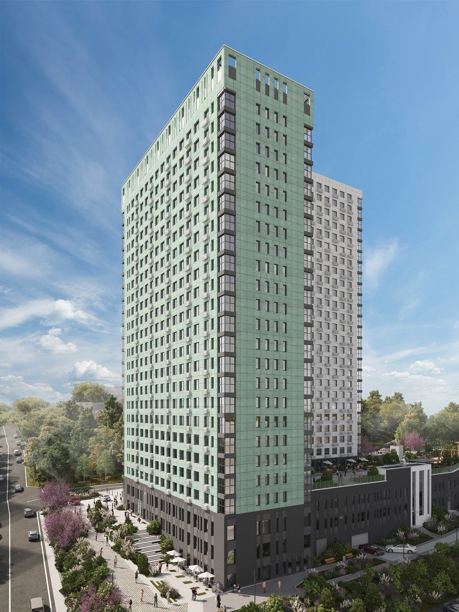 2-комнатная, 52.9 м², № 21 в Нефрит