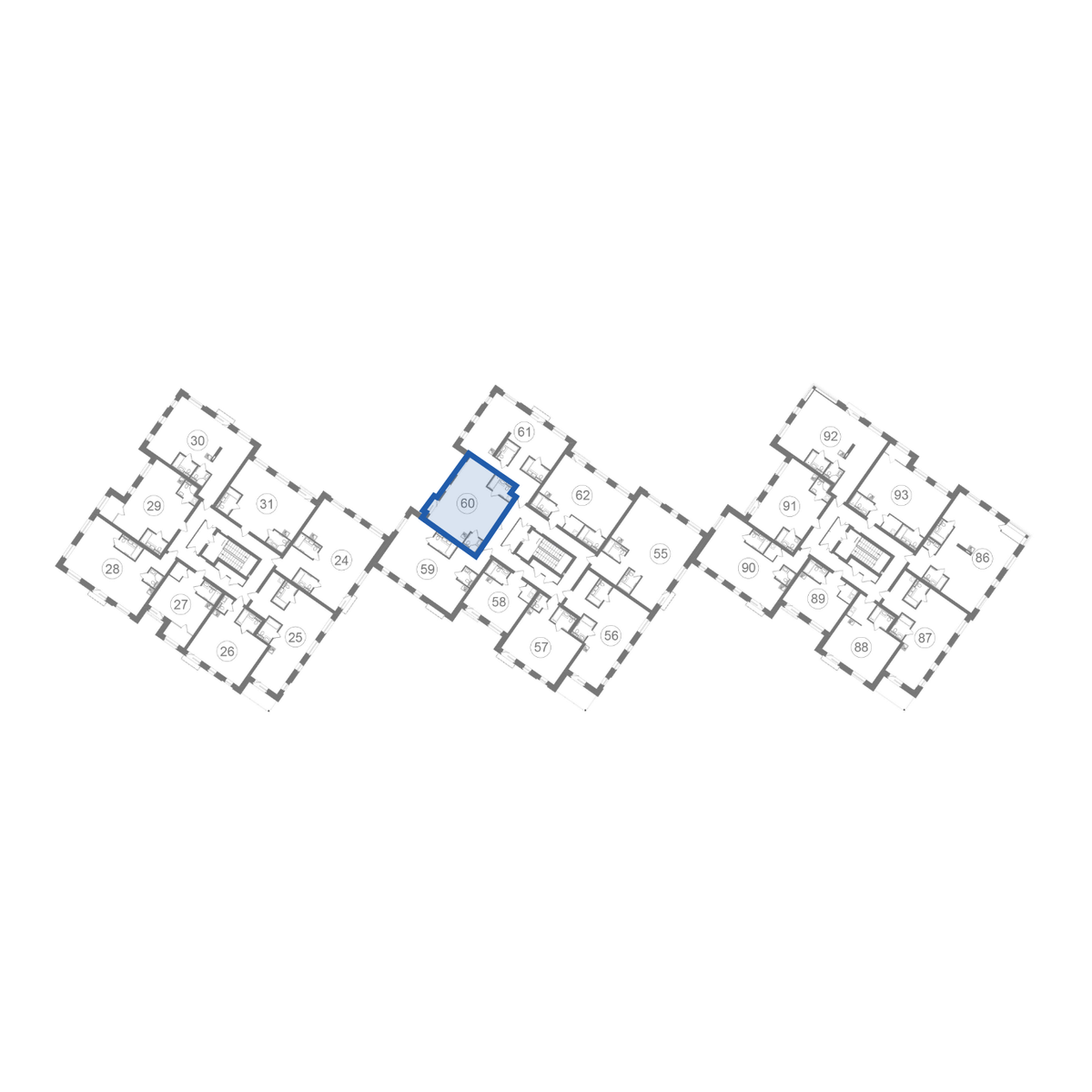 Планировка 2-комн. 4