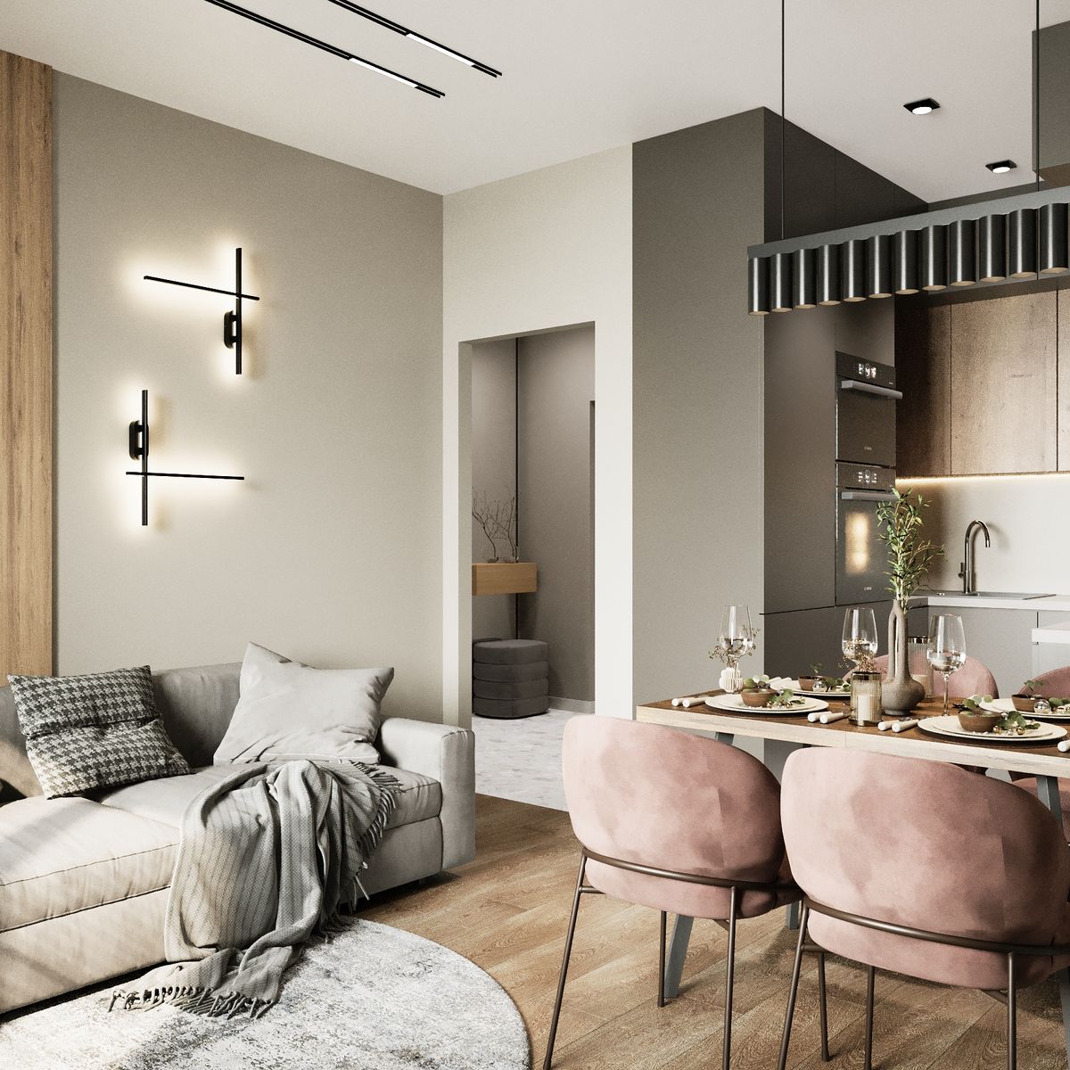 Планировка 1-комн. 3