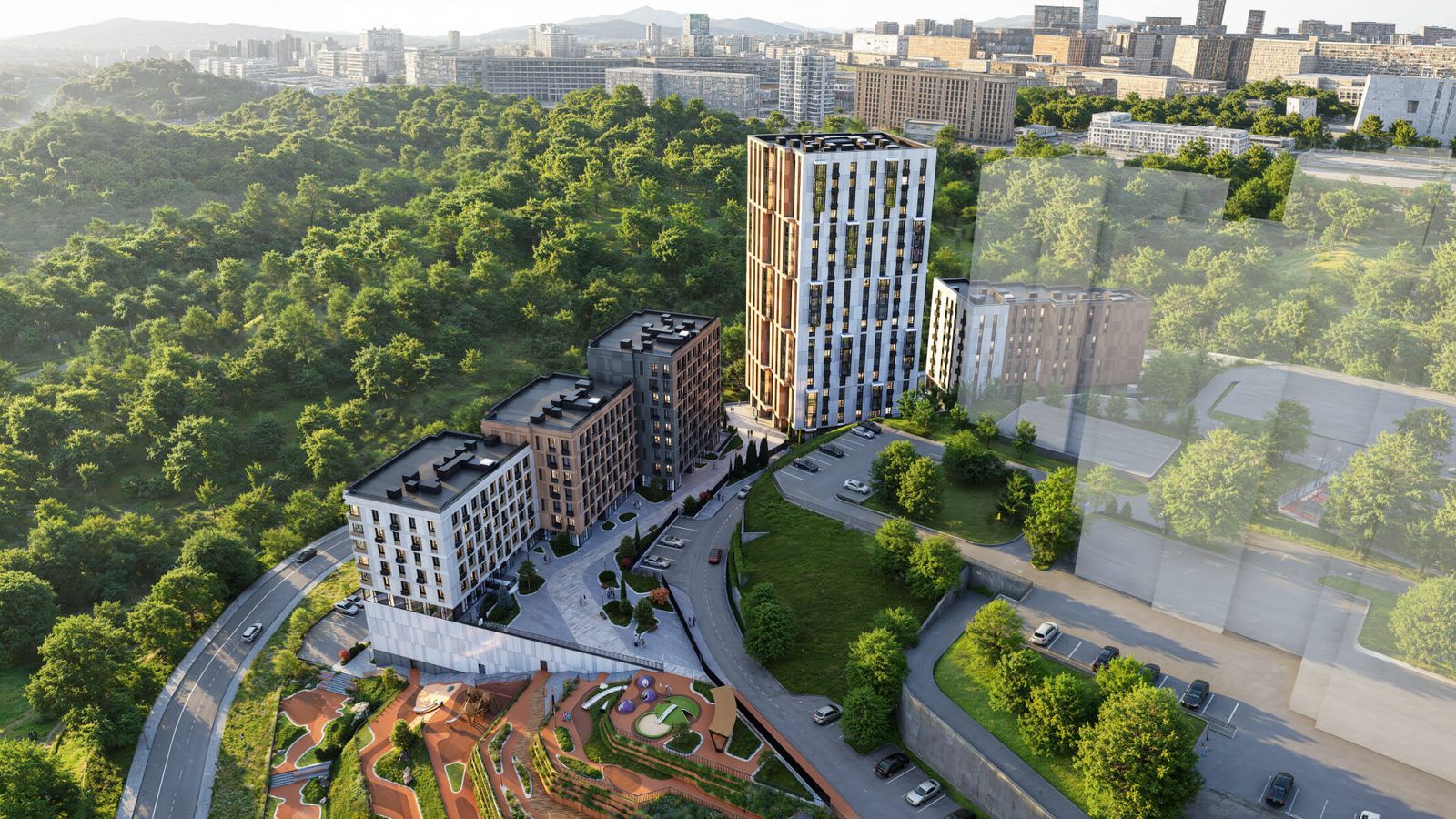 2-комнатная, 73.09 м², № 127 в Каскада
