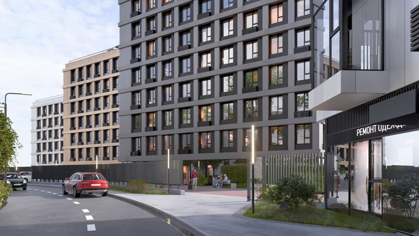 1-комнатная, 40.49 м², № 93 в Каскада