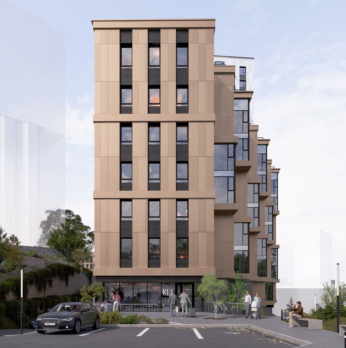 1-комнатная, 40.49 м², № 93 в Каскада