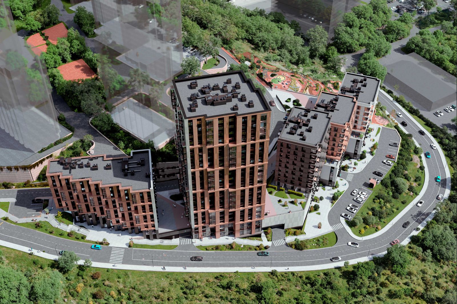 1-комнатная, 40.08 м², № 76 в Каскада