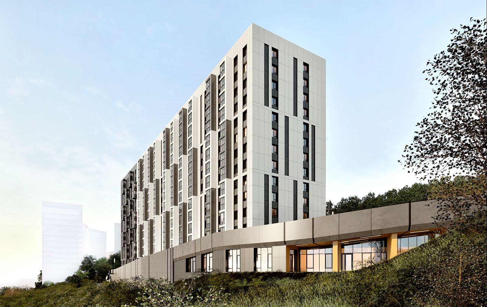 1-комнатная, 42.32 м², № 7 в Визионер