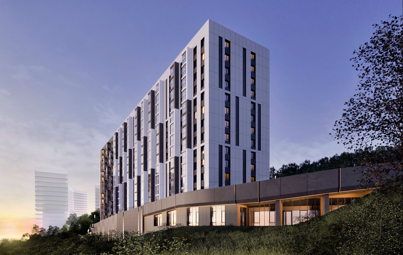 1-комнатная, 42.32 м², № 7 в Визионер