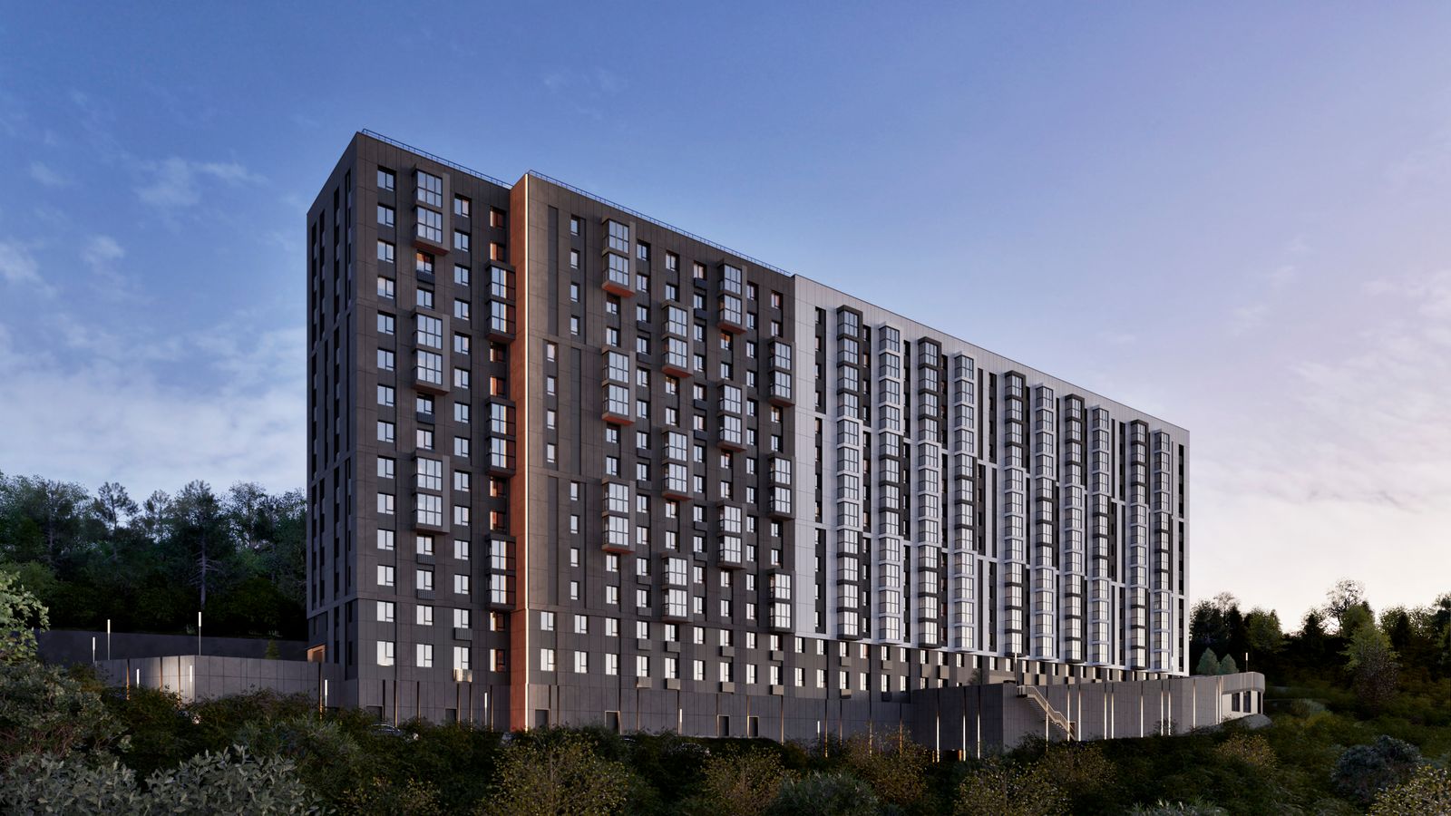 1-комнатная, 42.32 м², № 7 в Визионер