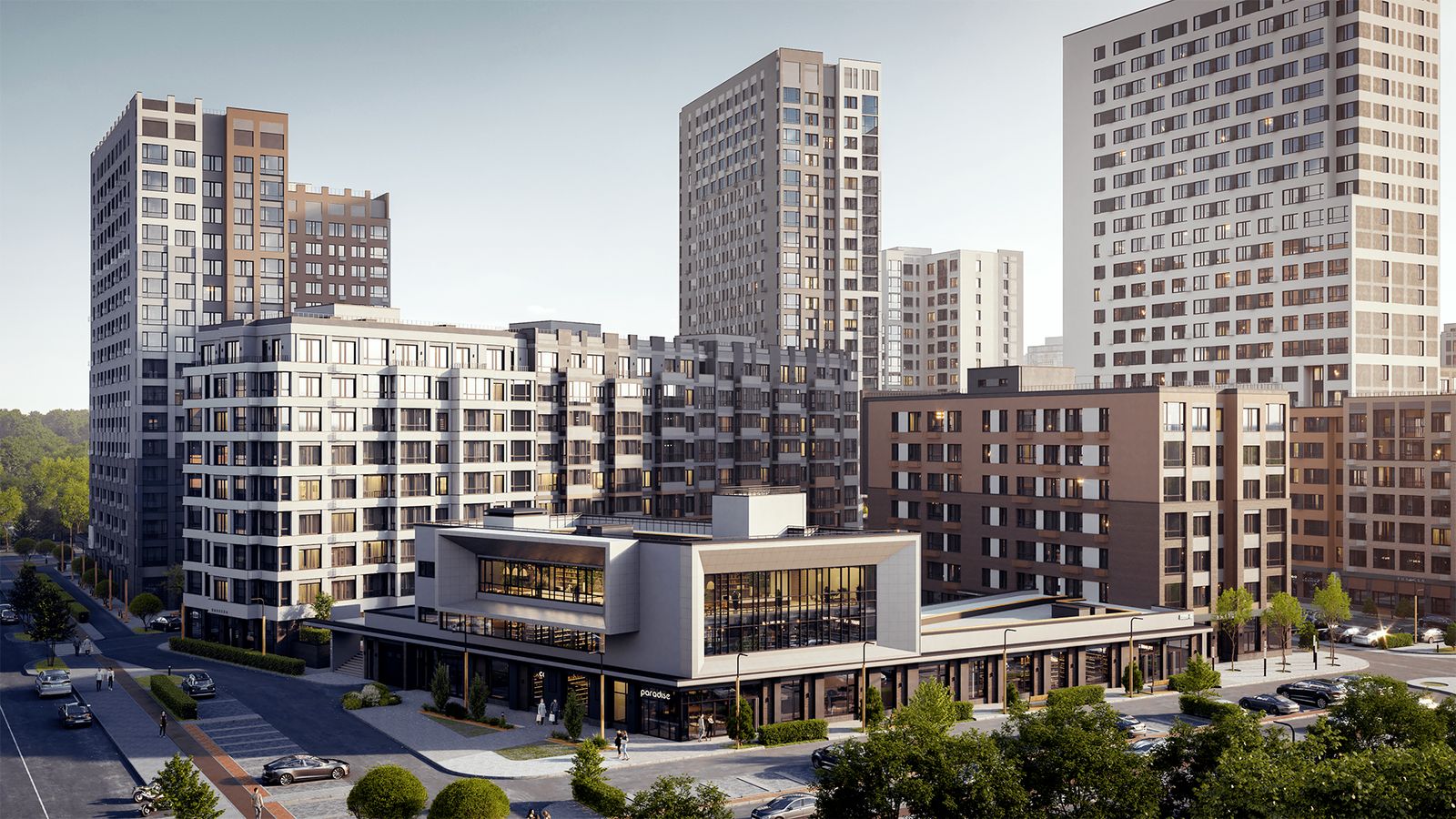 2-комнатная квартира, 65.26 кв.м, Дивный квартал у озера, изображение-3