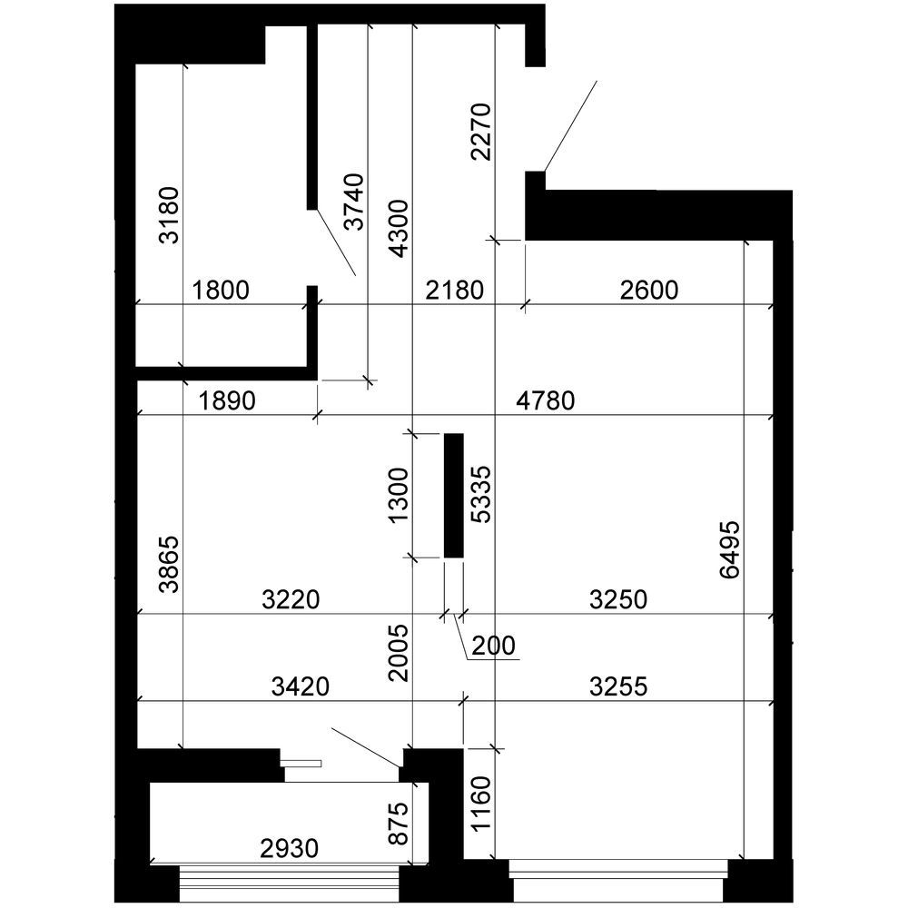1-комнатная, 47.4 м², № 52 в 7Я (Семья)