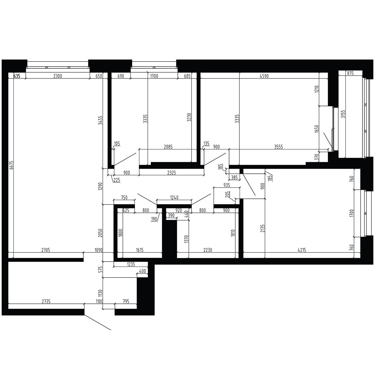 3-комнатная, 86.2 м², № 49 в 7Я (Семья)
