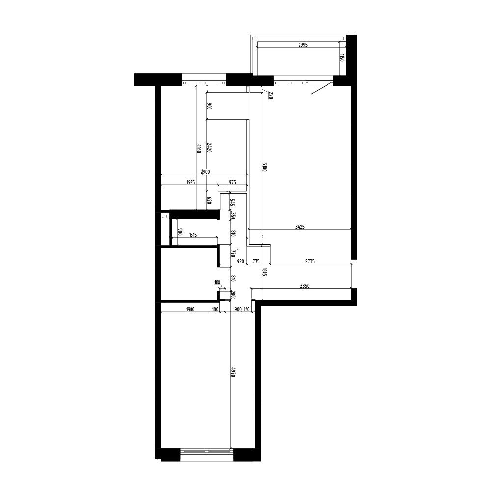 1-комнатная, 60.6 м², № 37 в Поселок-парк Весна-4
