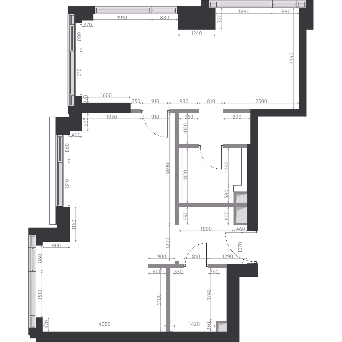 2-комнатная квартира, 65.1 кв.м, Hide, изображение-2
