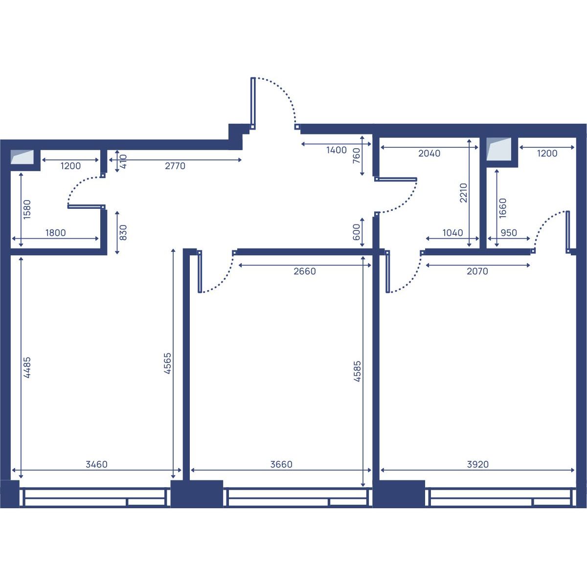 2-комнатная квартира, 73.3 кв.м, СВЕТ, изображение-2