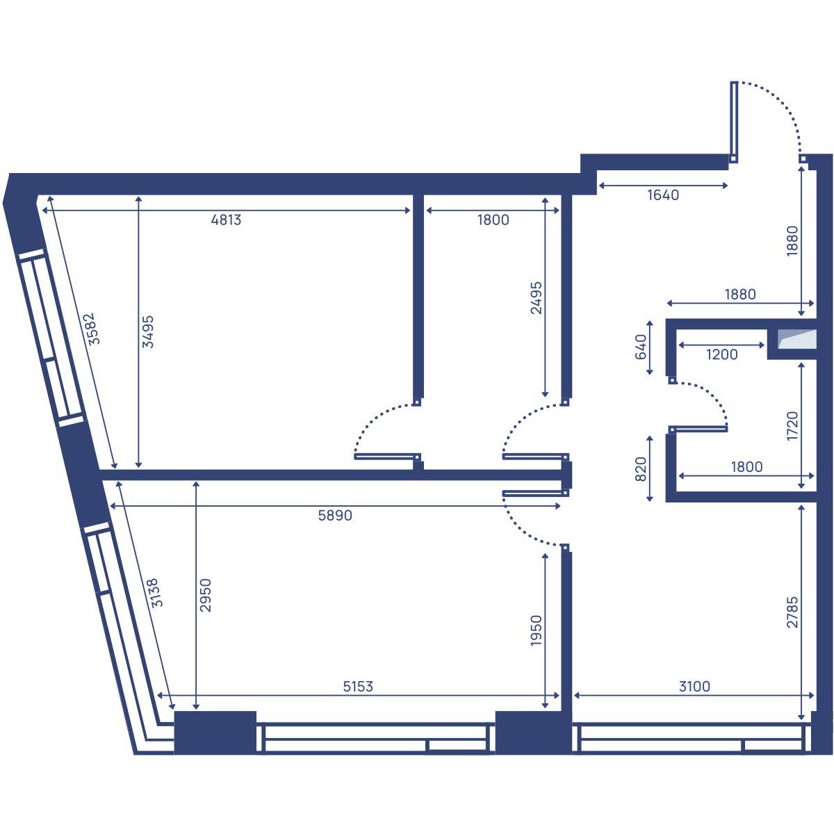2-комнатная квартира, 59.3 кв.м, СВЕТ, изображение-2