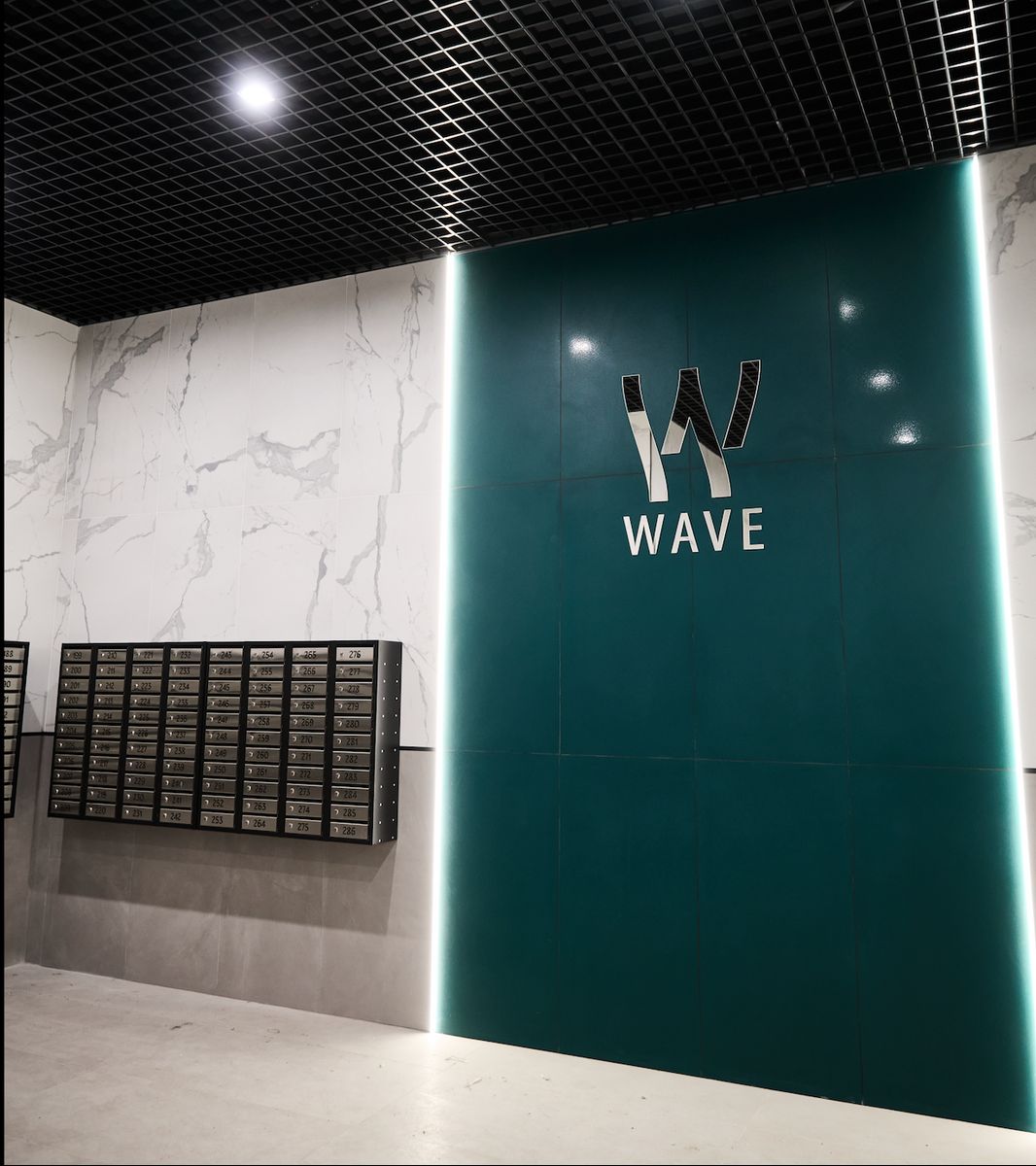 2-комнатная, 42.9 м², № 35 в Wave (Вэйв)