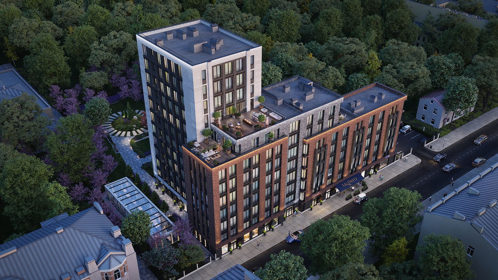 Планировка Студия 33